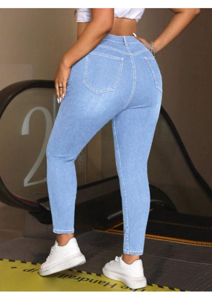 Kadın Denim Pantolon Büyük Beden fiyatları