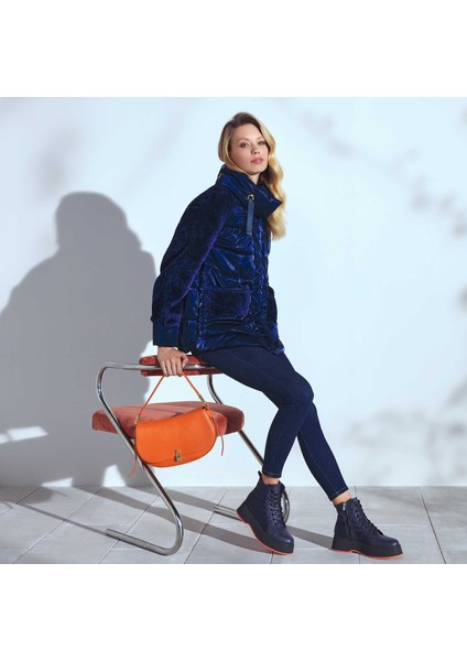 Turuncu Hakiki Deri Kadın Çapraz Askılı Çanta - S25Y1BC80135-J35 indirimleri