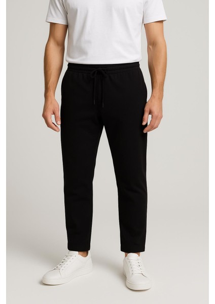 Erkek Düz Paçs Rahat Kesim Premium Penye Kumaş Eşofman Altı fiyatları