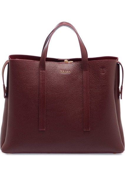 Bordo Hakiki Deri Kadın El Çantası - S25Y1BC80291-M71 indirimleri