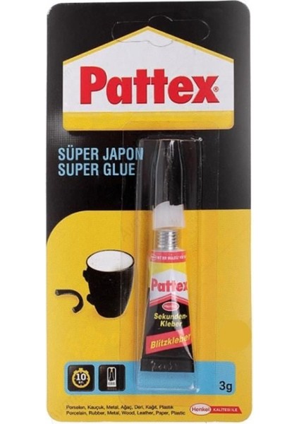 Pattex Süper Japon Yapıştırıcı 3 gr