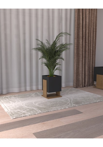 Ahşap Dekoratif Saksılık | 30 x 50 Boyutunda | %100 Mdf fiyatları