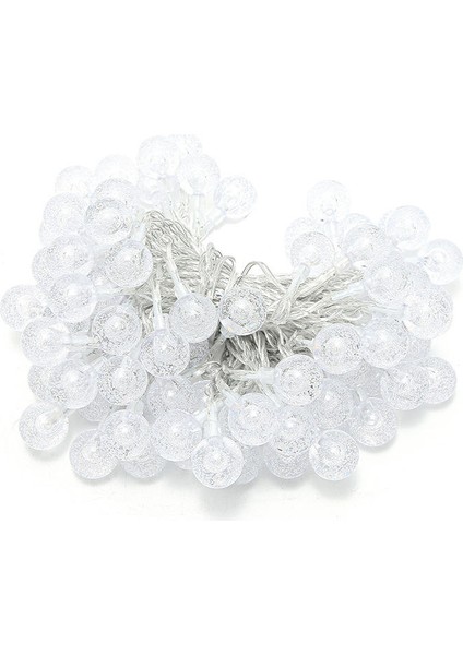 5 Metre 28 LED Kristal Top Işık - Gün Işığı, Eklemeli Fişli ve Şeffaf Kablo fiyatları