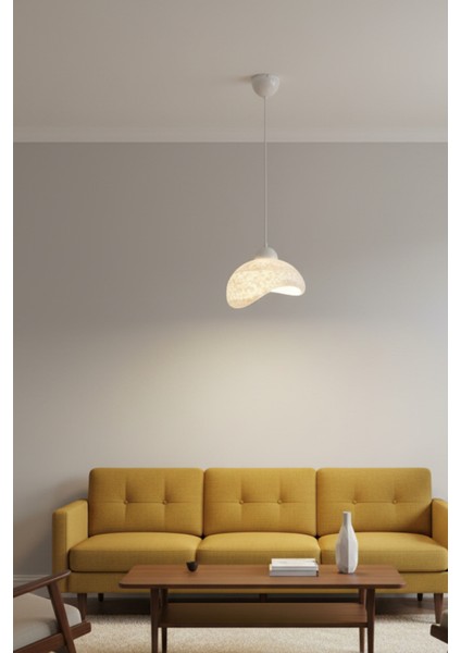 Rustik Iskandinav Serisi Beton Görünümlü Sarkıt Çevre Dostu Avize( Rustik Ampul Hediyeli) modelleri