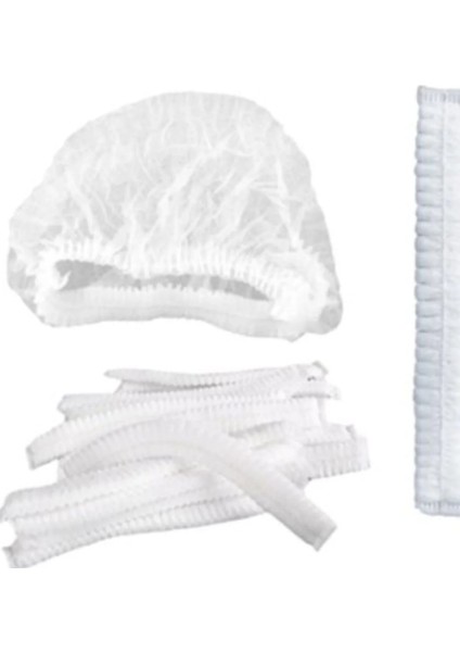 Bone Lastikli Tela Beyaz 100'LÜ Paket X5 Paket 500 Adet