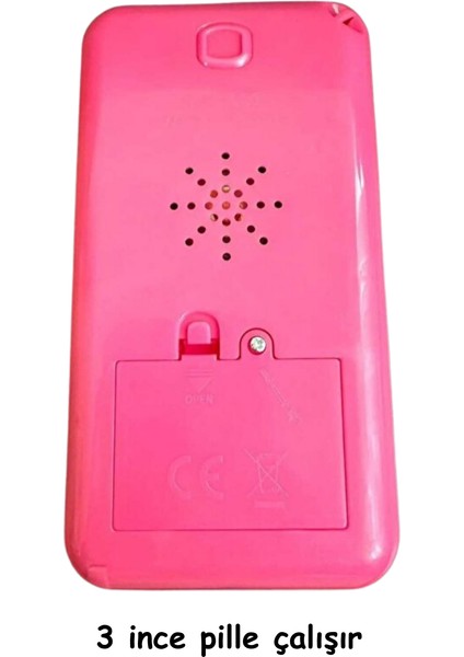 Kukuli Dokunmatik Oyuncak Telefon 12 Fonksiyonlu Türkçe Sesli Işıklı Müzikli Pilli Eğlendiren fiyatları