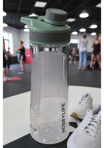 Şeffaf Spor Okul Ofis Su Matarası Suluk 730ML