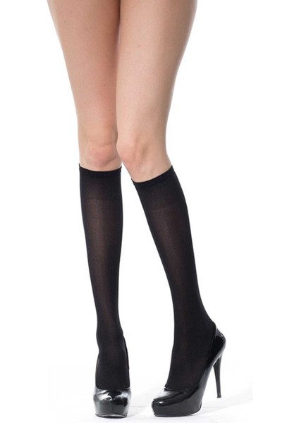 12 Adet Kalın Dizaltı Çorap 70 Denye 500 Siyah fiyatları
