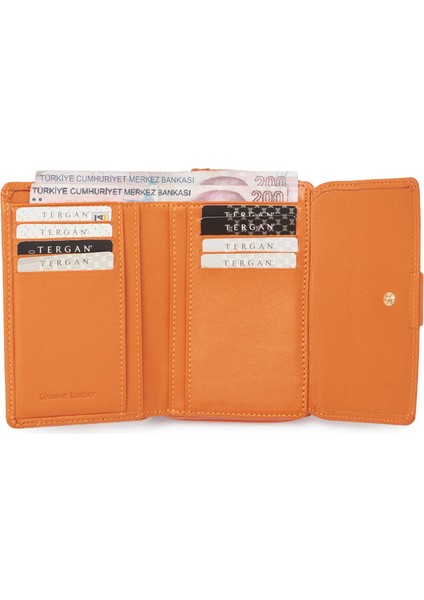 Turuncu Hakiki Deri Kadın Cüzdan - S1CB00005813-H67 modelleri