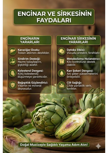 Doğal Fermente Enginar Sirkesi 500 ml - Katkısız, Ev Yapımı Tadında, Vegan ve Glutensiz modelleri