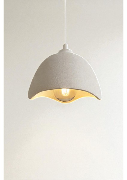 Modern Şapka Form Beton Sarkıt Avize Iç Mekân Dekoratif Aydınlatma Mutfak Salon indirimleri