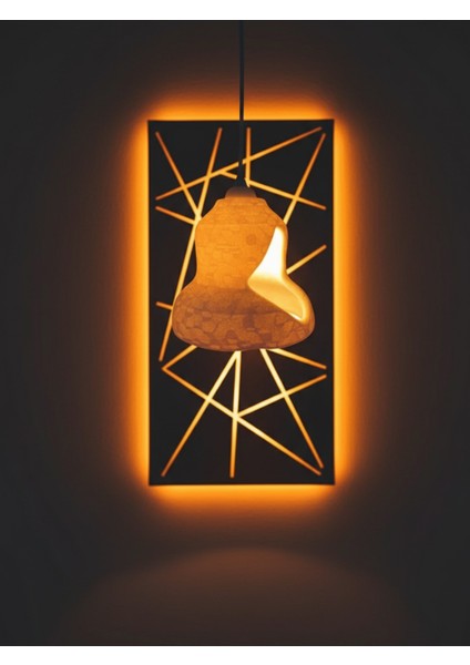 Rustik Iskandinav Serisi Beton Görünümlü Tekli Avize Sarkıt Çevre Dostu Avize Salon Mutfak indirimleri