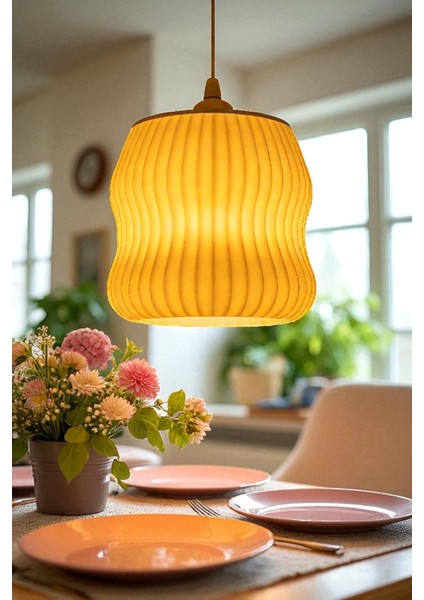 Ice Dekoratif Avize Büyük Boy Ev Ofis Mutfak Aydınlatma Çap 20 cm fiyatları