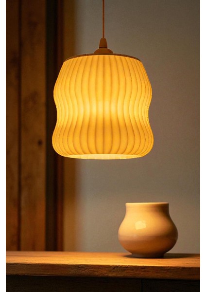 Ice Dekoratif Avize Büyük Boy Ev Ofis Mutfak Aydınlatma Çap 20 cm