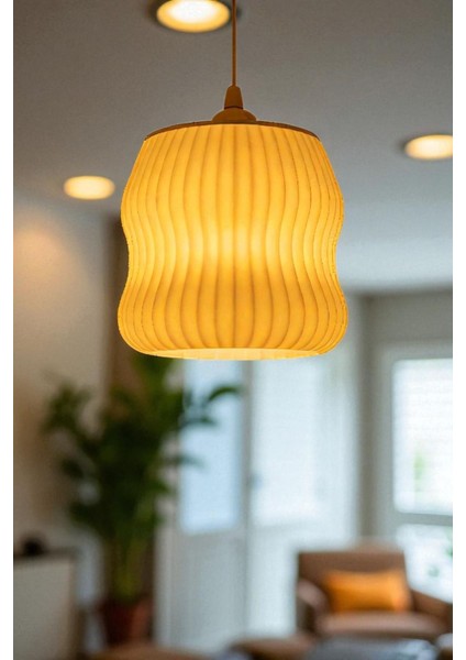 Ice Dekoratif Avize Büyük Boy Ev Ofis Mutfak Aydınlatma Çap 20 cm