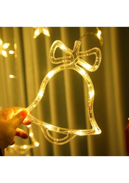 3 Metre 6 Sıra Şekilli Perde LED Işık - Gün Işığı ve Dekoratif Saçaklı Dize Aydınlatma fiyatları