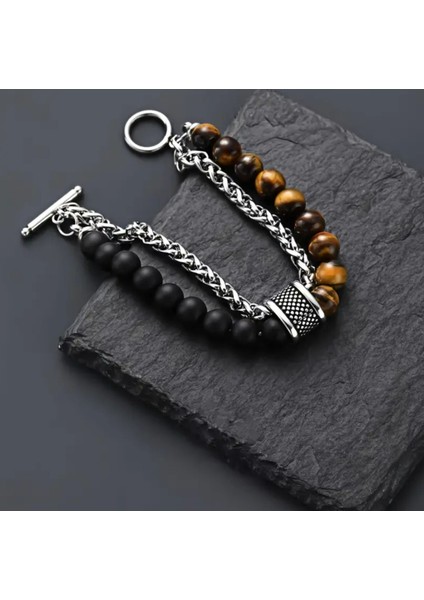 Set.up Kehribar Erkek Bileklik modelleri