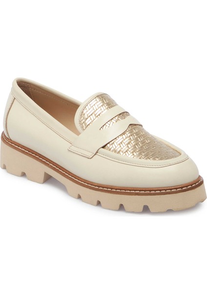 Bej Hakiki Deri Kadın Makosen - K25I1AY68101-A25