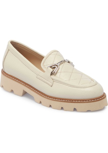 Bej Hakiki Deri Kadın Makosen - K25I1AY68100-B19