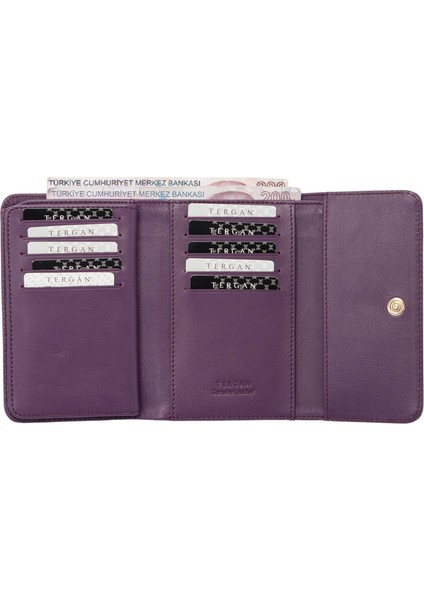Mor Hakiki Deri Kadın Cüzdan - S1CB00005730-H4G fırsatları