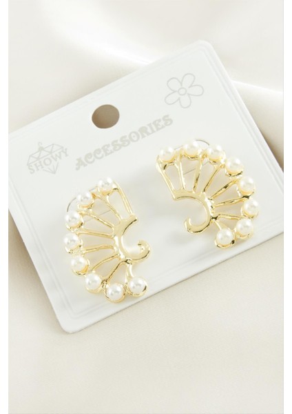 Oval Inci Metal Küpe modelleri