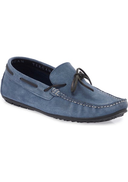 Mavi Hakiki Süet Deri Erkek Loafer - E25I1AY57297-F60 indirimleri