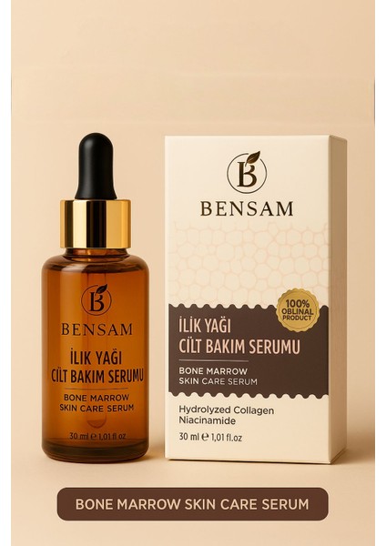 Ilik Yağı Cilt Bakım Serumu 30 ml - Cilt Onarıcı ve Canlandırıcı cilt serumu
