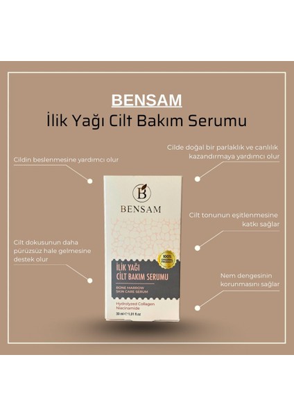 Ilik Yağı Cilt Bakım Serumu 30 ml - Cilt Onarıcı ve Canlandırıcı cilt serumu fiyatları