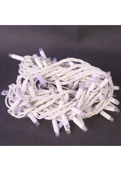 10 Metre 100 LED Dış Mekan Işık - IP65 Su Geçirmez, Beyaz Kablo ve Bahçe Aydınlatması fiyatları