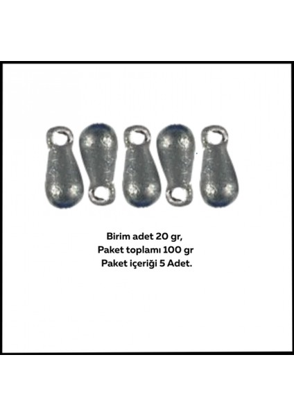 Uyguna-Yakala 20 GR-100 gr Armut KURŞUN-SUN.092