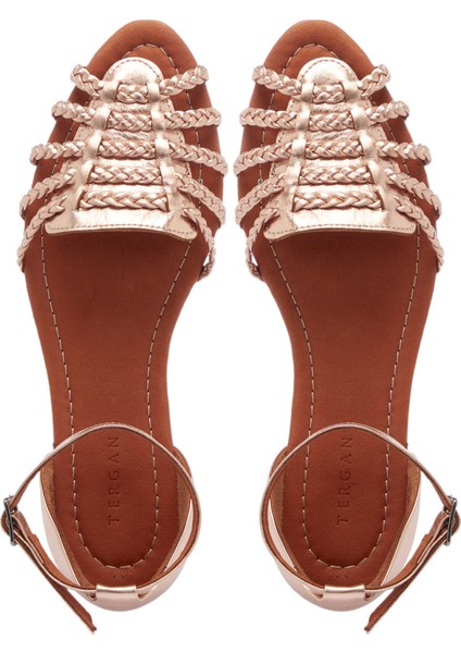 Rose Hakiki Deri Kadın Sandalet - K25Y1SN67955-U3K