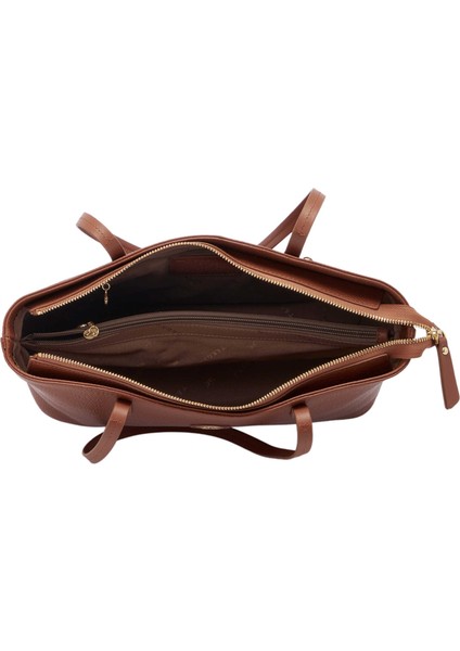 Taba Deri Kadın Omuz Çantası - S25Y1BC78868-U5G