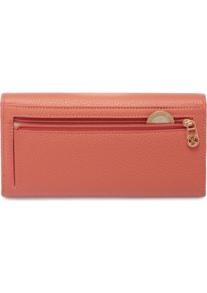 Pembe Hakiki Deri Kadın Cüzdan - S1CB00005719-S2A
