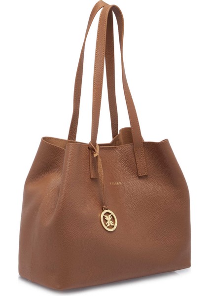 Taba Deri Kadın Omuz Çantası - S25Y1BC80429-B67