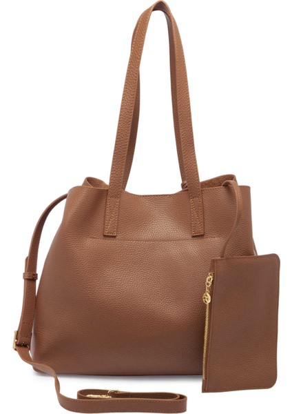 Taba Deri Kadın Omuz Çantası - S25Y1BC80429-B67