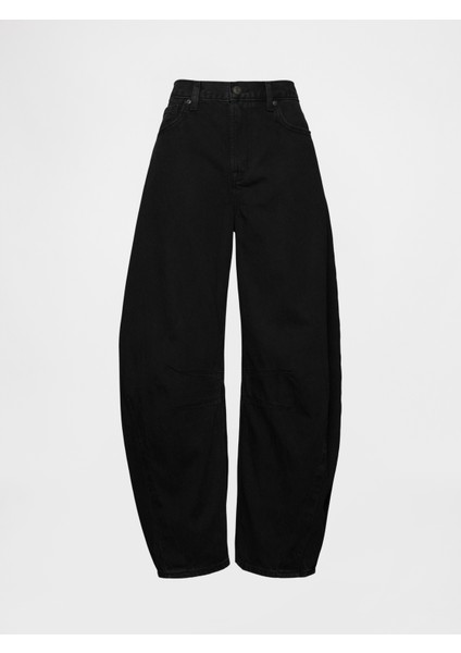 Kadın Siyah High Rise Ultrasoft Horseshoe Jean Pantolon fiyatları