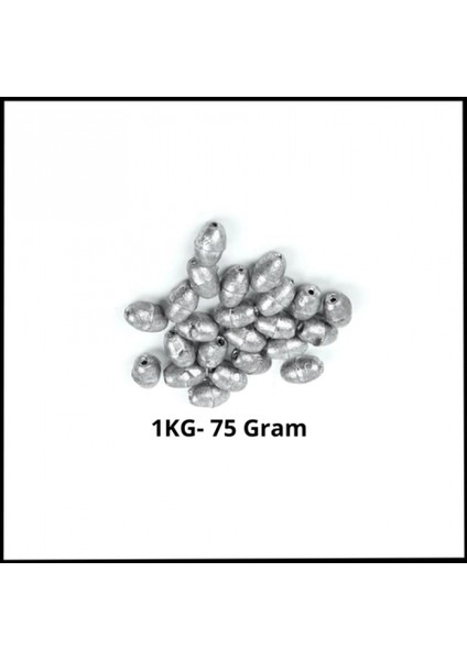 Uyguna-Yakala 75 Gram -1kg Kıstırma Zeytin Gezer Olta KURŞUNU-SUN.085