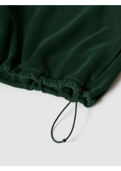 Erkek Yeşil Vintagesoft Oversized Gap Logo Yarım Fermuarlı Sweatshirt fiyatları