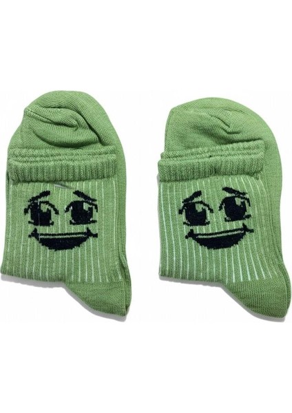 Kolej Çorap Unisex Desenli 2,li Paket