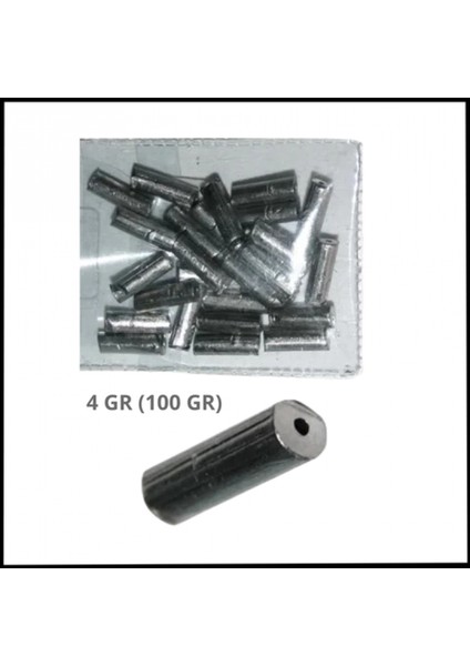 Uyguna-Yakala 4 gr (100 Gr) Kıstırma (Boru) KURŞUN-SUN.112