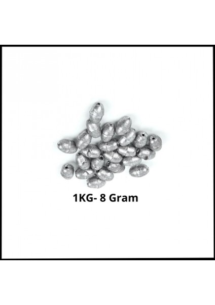 Uyguna-Yakala - 8 Gram -1kg-Kıstırma Zeytin Gezer Olta KURŞUNU-SUN.082