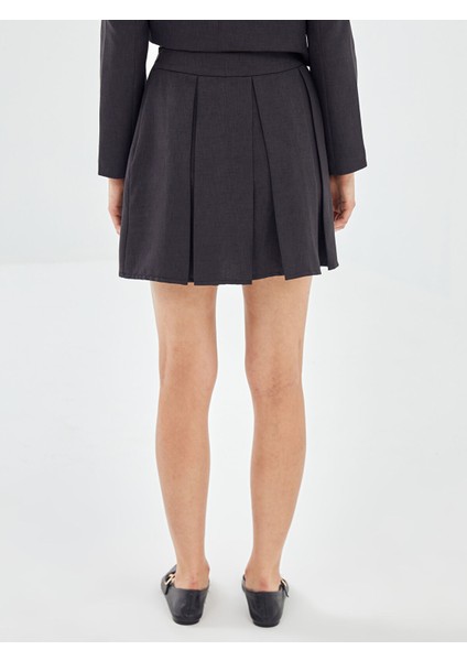 Yeni Sezon Beli Fermuarlı Kadın Pileli Etek fırsatları