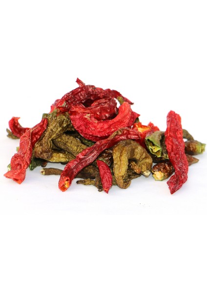 Kuru Biber Yeşil - Kırmızı Karışık 50 Gr. fiyatları