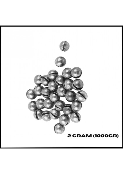 Uyguna-Yakala 2 Gram (1000GR) Yarma Kurşun -SUN.083
