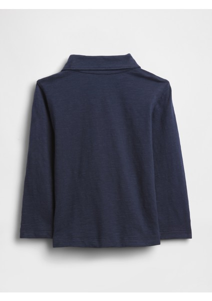 Erkek Bebek Lacivert Organik Pamuk Polo T-Shirt fiyatları