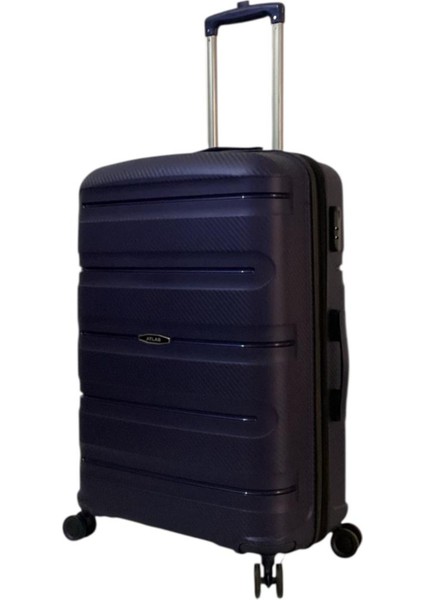 Alfa ☆☆☆☆☆ 5 Yıldız Esnek Kauçuk Kırılmaz Büyük Boy Valiz 75 cm