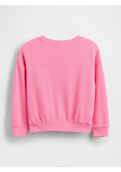 Kız Bebek Pembe Gap Logo Kapüşonlu Sweatshirt modelleri