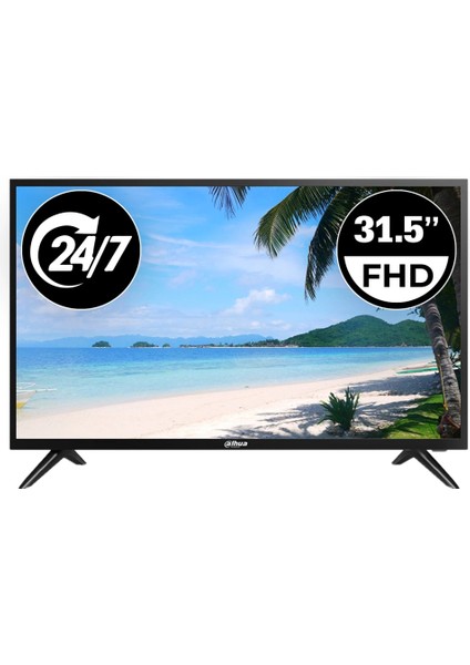 LM32-F200 31,5" 8ms, 60hz,full Hd, Hdmi, Vga, 8W x 2 Hoparlör, Güvenlik Monitör