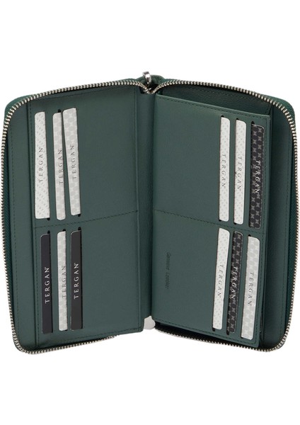 Yeşil Hakiki Deri Erkek Portföy Çantası - S1PC00001667-J0B fırsatları