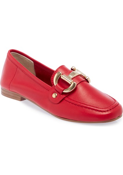 Kırmızı Deri Kadın Casual Ayakkabı - K25I1AY67761-A30 indirimleri